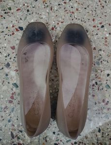 Nude Colour Combination Shoes
