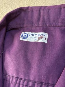 Men's Purple Button-Down Shirt