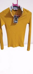 🆕Top in mustard colour