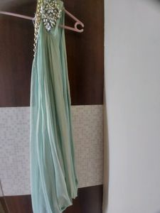 Beautifull Lenhga With Crop Blouse And Trendy Dupt