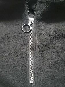 Cropped Hoodie with Pink Stripes