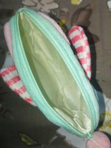 Cute Elephant Plush Coin Purse