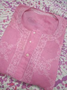 Chikenkari Kurti (price Negotiable)