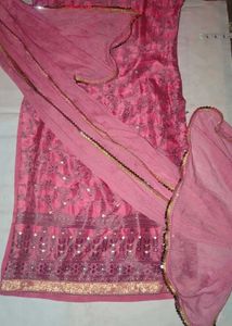 Elegant Pink Salwar Kameez Suit