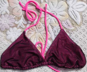 Sparkling Sequin Bikini Top