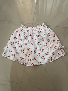Cherry Print Shorts