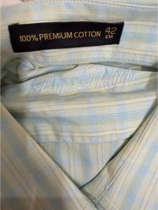 Men's Striped Button-Down Shirt