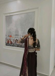 Stunning Ethnic Lehenga Choli for Diwali
