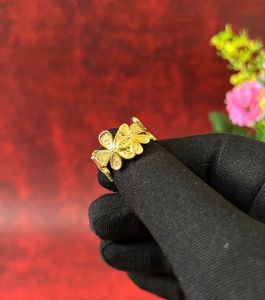 Anti-tarnish Flower Ring