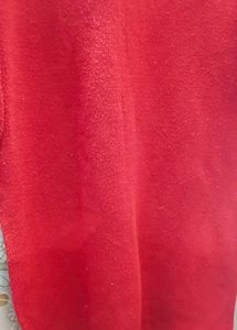 Red Embroidery Kurta