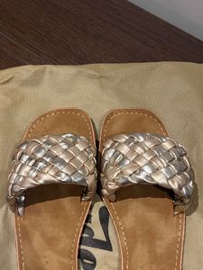 Stylish Braided Flat Sandals HYDEOUT