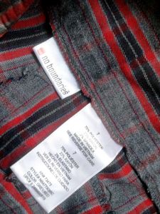 Classic Plaid Wide Leg Trousers