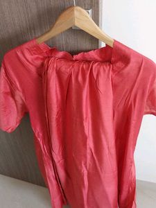 Vibrant Red Kurta