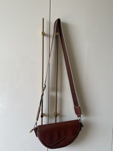 Brown Leather Crossbody Bag