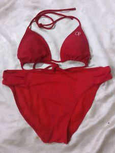 Red Bikini Set