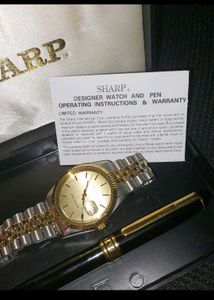 Sharp Watch and Pen Set