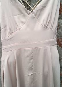 Elegant Beige Midi Dress