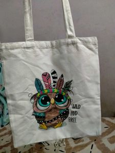 Cute Owl Tote Bag