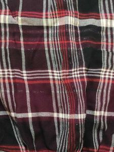 Plaid Button-Up Vest
