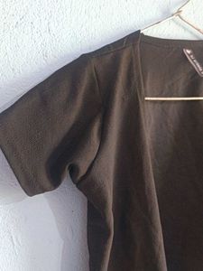 Stylish Black Crop tie top
