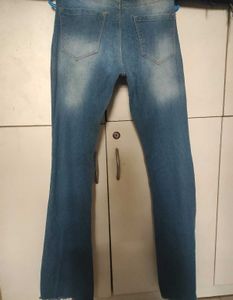 Blue Flare Jeans