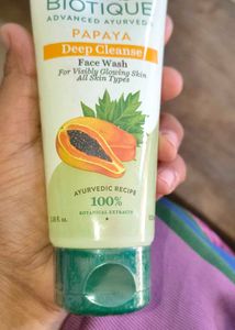 Biotique Papaya Deep Cleanse Face Wash