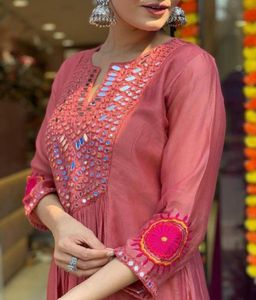 Elegant Embroidered Kurta Set