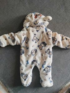 Cozy Teddy Bear Baby Robe