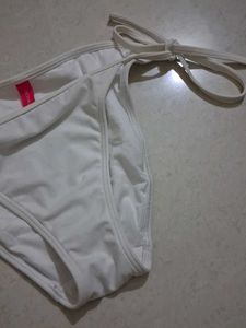 S White Bikini Bottom