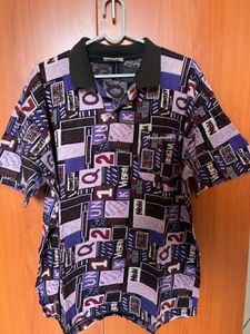 Men's Graphic Print Short Sleeve funky t shirt