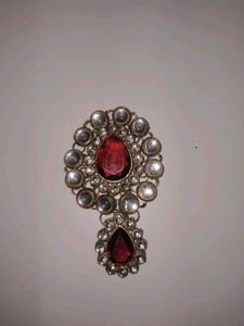 Brooches n dress materials