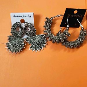 Boho Statement Earrings Set