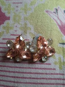 Peach Stone Earrings