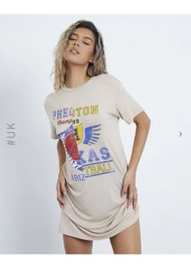 Vintage Graphic T-Shirt Dress