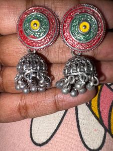 Bohemian Jhumka Earrings