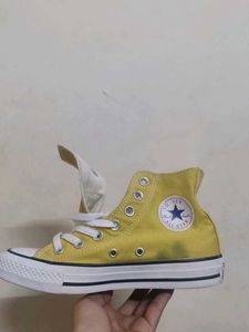 Yellow Converse Sneakers