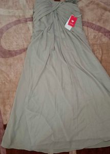 Elegant One-Shoulder Maxi Dress