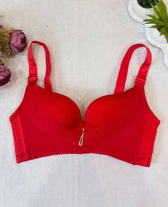 Red Push-Up Bra