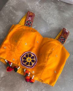 Navaratri orange crop top🧡🧡🧡