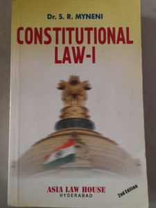 Constitutional Law-I, 2nd Edition
