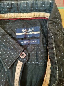 Men's Stylish Dark Blue Shirt