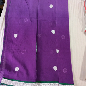 purple ombre saree