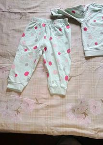 Cute Polka Dot Pajama Set