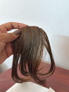 Brown Clip-in Hair Bangs
