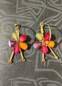 New Colorful Flower Earrings 🤩