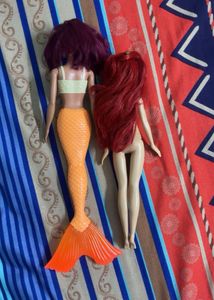 Mermaid Barbie , Ariel Doll ,  extra mi