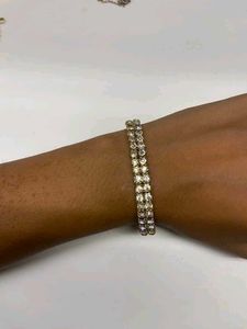 Anti Tarnish Crystal Bracelet Imported