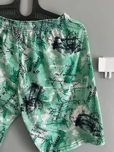 womens Graphic Print Shorts