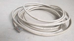 White Ethernet Cable