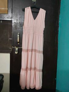 SHEIN Pink Ruffled Top